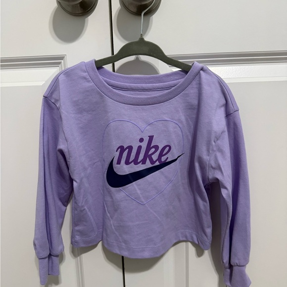 Nike Lavender and Navy Long Sleeve Set - Picture 3 of 6